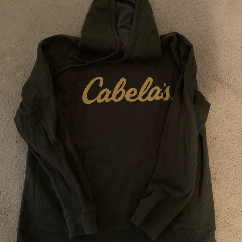 Cabelas logo hoodie